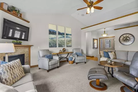 Living - n7166 Forest Ridge Road, Ripon, WI 54971 photo 4 of 5