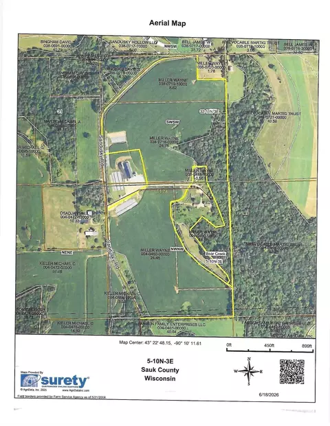 61 A Sandusky Rd, Hillpoint, WI 53937