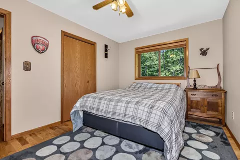 Bedroom - 1801 Rangeline Rd, Eagle River, WI 54521 photo 6 of 7