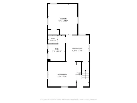 Floorplan - 98 E Commerce St, Cambria, WI 53923 photo 1 of 2