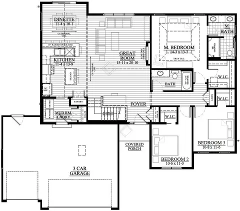 Floorplan - 314 Summit Psge, Deerfield, WI 53531 photo 1 of 1