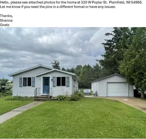 320 W Poplar St, Plainfield, WI 54966