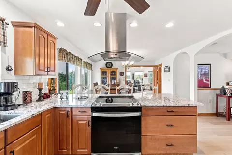 Kitchen - n2490 Carnie Road, Monroe, WI 53566 photo 3 of 4