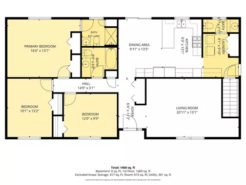 Floorplan - w757 Riverview Drive, Fall River, WI 53932 photo 2 of 5