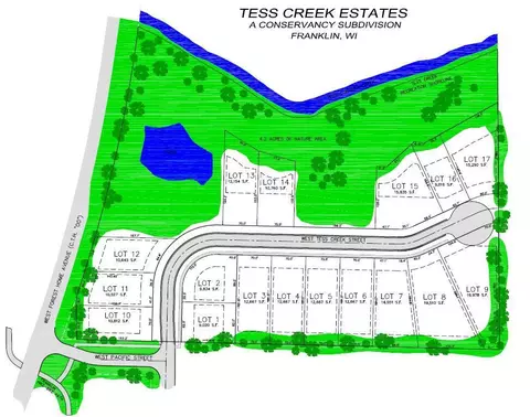 Lt9 West Tess Creek, Franklin, WI 53132