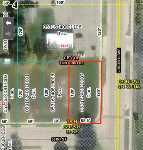 Lt20 33rd, Two Rivers, WI 54241