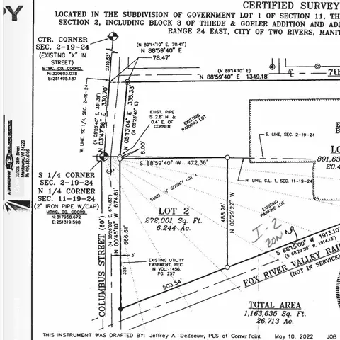 Lt1 Columbus, Two Rivers, WI 54241