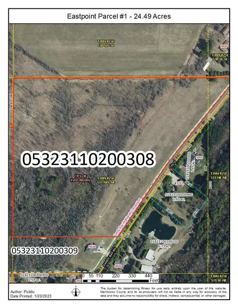 Pcl1-3 Sandy Bay, Two Rivers, WI 54241
