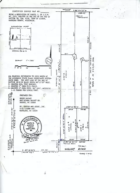 Lt2 Walnut Rd, Lisbon, WI 53089