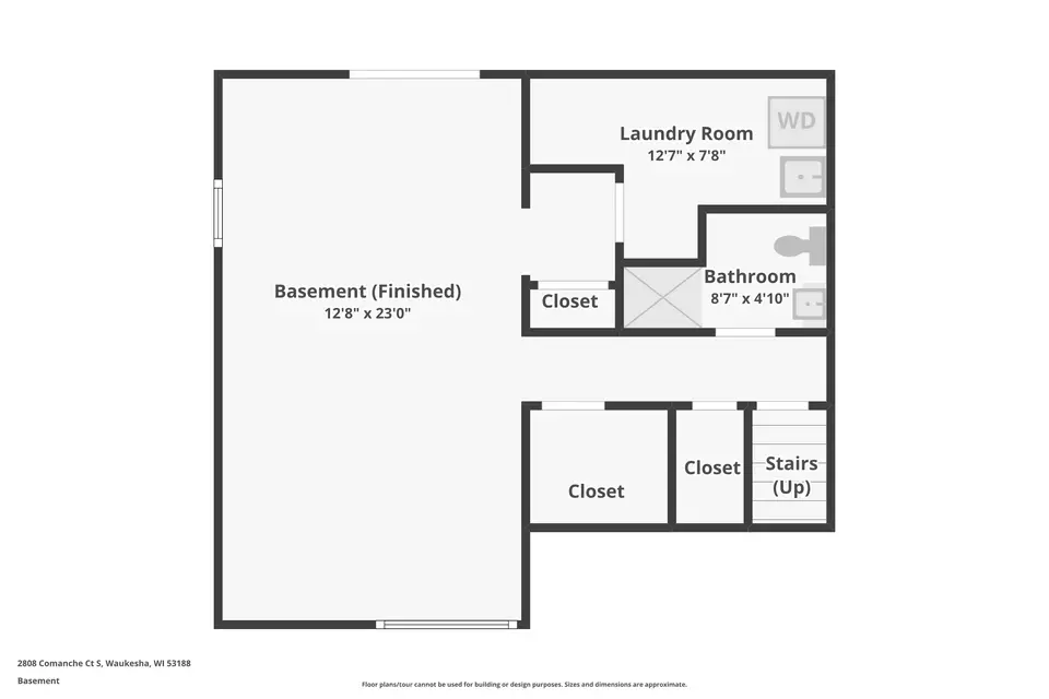 Floorplan - 2808 Comanche, Waukesha, WI 53188 photo 2 of 4