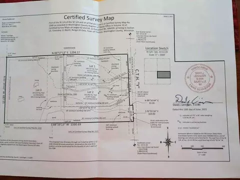 Lt1 County Highway Y, Trenton, WI 53095