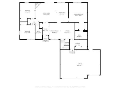 Floorplan - 1404 Willow, Harvard, IL 60033 photo 2 of 3