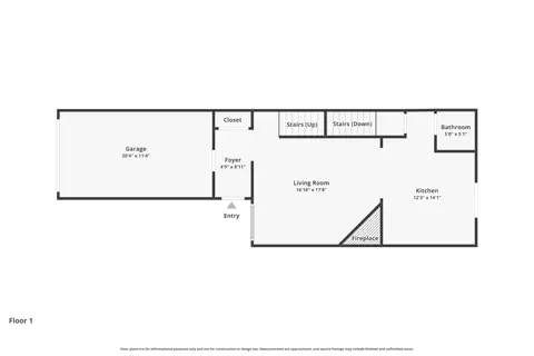 Floorplan - 819 S Westhaven #C, Appleton, WI 54914 photo 2 of 2