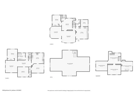 Floorplan - 3226 Jackson, Jackson, WI 53037 photo 1 of 5