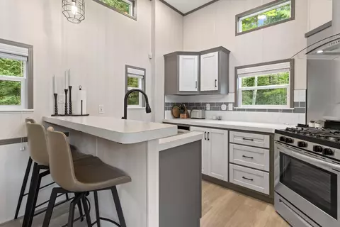 Kitchen - w7338 Flambeau River Road, Fifield, WI 54524 photo 5 of 7