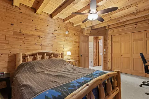 Bedroom - w7338 Flambeau River Road, Fifield, WI 54524 photo 3 of 4