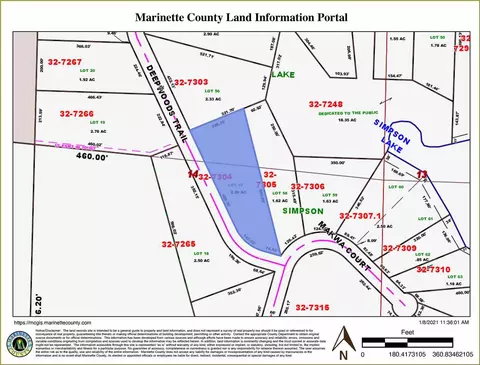 Deepwoods Trail, Crivitz, WI 54114