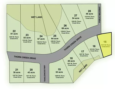 1141 W Thorn Creek Dr #15, Hilbert, WI 54129