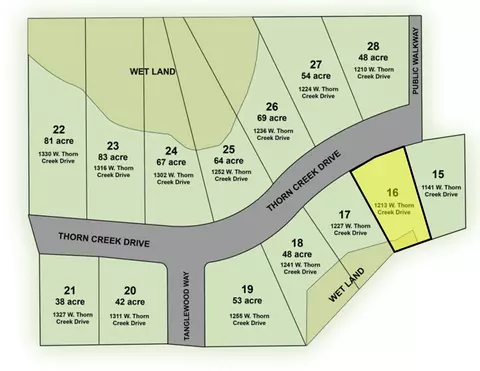1213 W Thorn Creek Dr #16, Hilbert, WI 54129