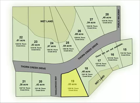 1255 W Thorn Creek Dr #19, Hilbert, WI 54129