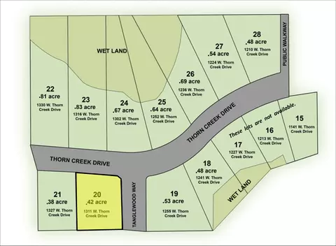 1311 W Thorn Creek Dr #20, Hilbert, WI 54129