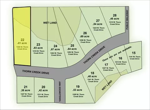 1330 W Thorn Creek Dr #22, Hilbert, WI 54129
