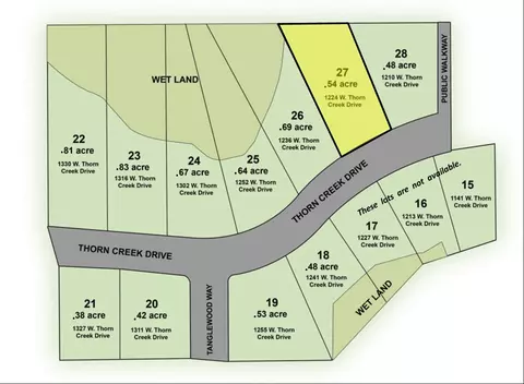 1224 W Thorn Creek Dr #27, Hilbert, WI 54129
