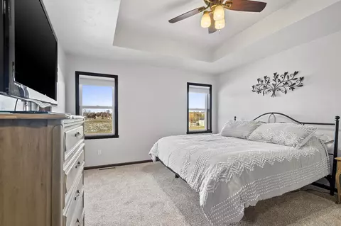 Bedroom - 813 Hilbert Rd, Sobieski, WI 54171 photo 6 of 10