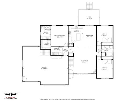 Floorplan - 813 Hilbert Rd, Sobieski, WI 54171 photo 2 of 2