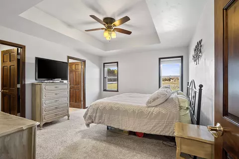 Bedroom - 813 Hilbert Rd, Sobieski, WI 54171 photo 5 of 10