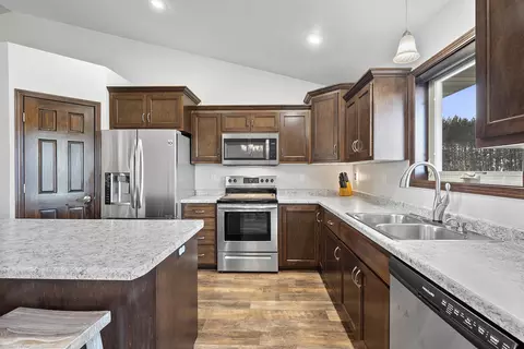 Kitchen - 813 Hilbert Rd, Sobieski, WI 54171 photo 3 of 7