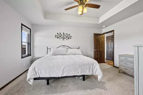 Bedroom - 813 Hilbert Rd, Sobieski, WI 54171 photo 8 of 10