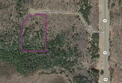 nicolet highlands road, Long Lake, WI 54542
