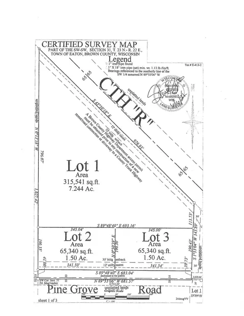 lot2 Pine Grove Rd #2, Green Bay, WI 54311