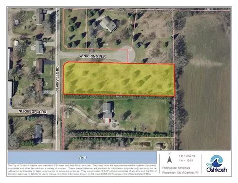 00 Clairville Rd #00, Oshkosh, WI 54904