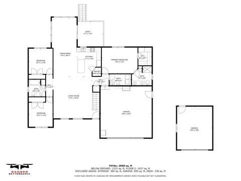 Floorplan - 394 N Pine Rd, Sobieski, WI 54171 photo 1 of 2