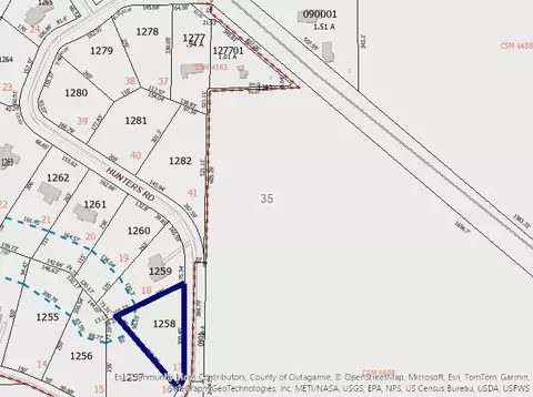 hunters road, Hortonville, WI 54944