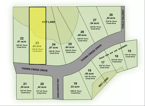 1316 W Thorn Creek Dr #23, Hilbert, WI 54129