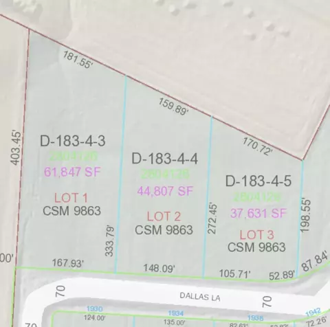 dallas lane, De Pere, WI 54115