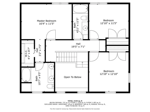 Floorplan - w2525 Clover Downs Court, Appleton, WI 54915 photo 2 of 4