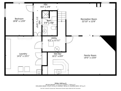 Floorplan - 58 Partridge Ct, Appleton, WI 54915 photo 2 of 2