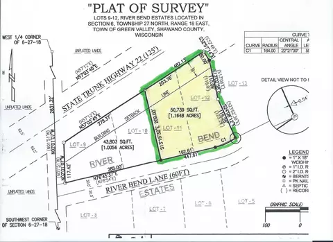 river bend lane, Cecil, WI 54111