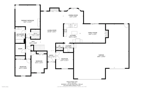 Floorplan - 5580 Springbrook Rd, Omro, WI 54963 photo 1 of 2