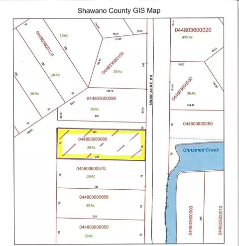 swan acre drive, Cecil, WI 54111