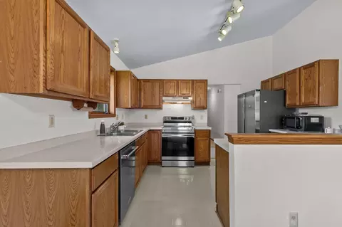 Kitchen - 725 E Scott St, Omro, WI 54963 photo 2 of 2