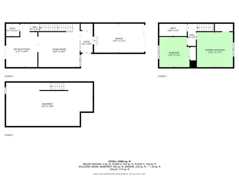 Floorplan - 625 S Olson Ave #H, Appleton, WI 54914 photo 1 of 1