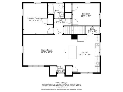Floorplan - 822 W Frances St, Appleton, WI 54914 photo 1 of 4