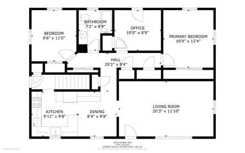 Floorplan - 931 W Lindbergh St, Appleton, WI 54914 photo 2 of 3