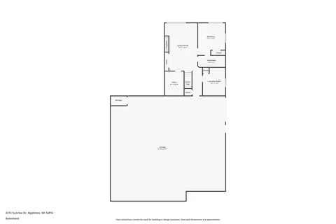 Floorplan - 2213 Sunrise Dr, Appleton, WI 54914 photo 2 of 2