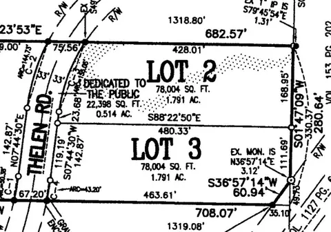 thelen road, Mountain, WI 54149